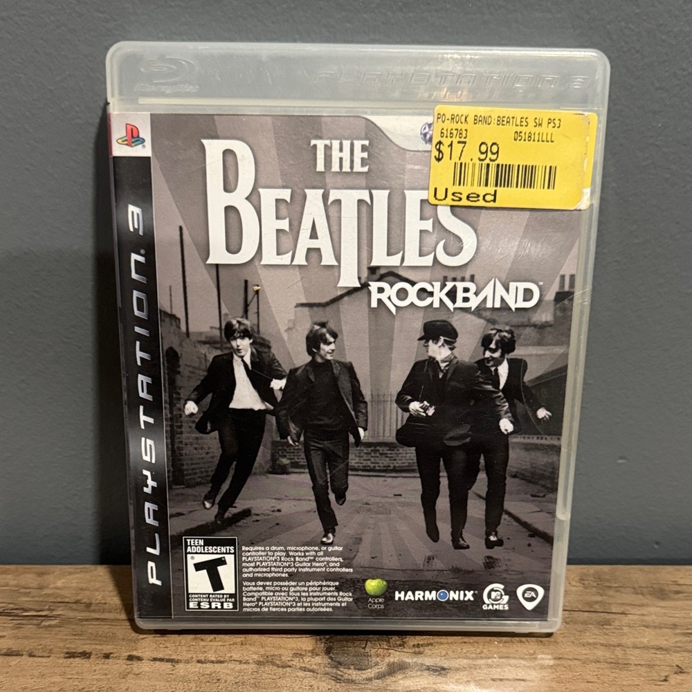 The Beatles Rock Band PS3 Game